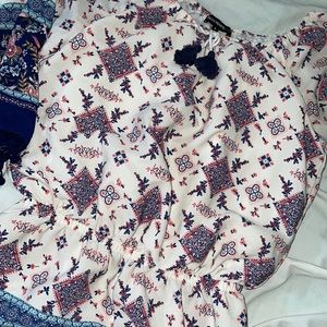 Off the shoulder jumpsuit